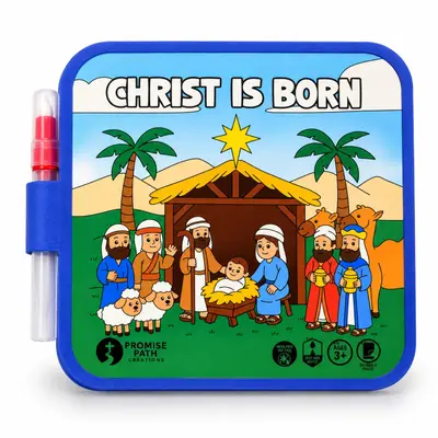 Christmas Story Water Reveal Coloring Book — product image