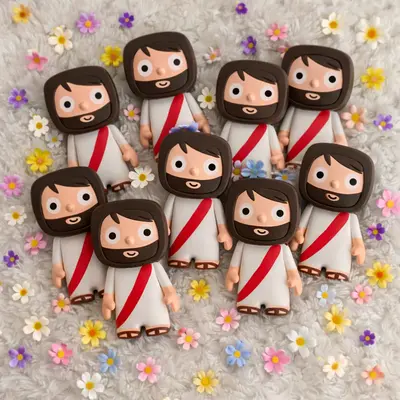 Hand-painted Jesus Creative Tonie — product image